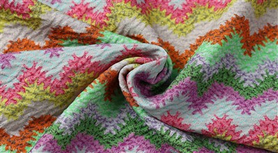 Metallic Jacquard Bikini Swimsuit Stoff